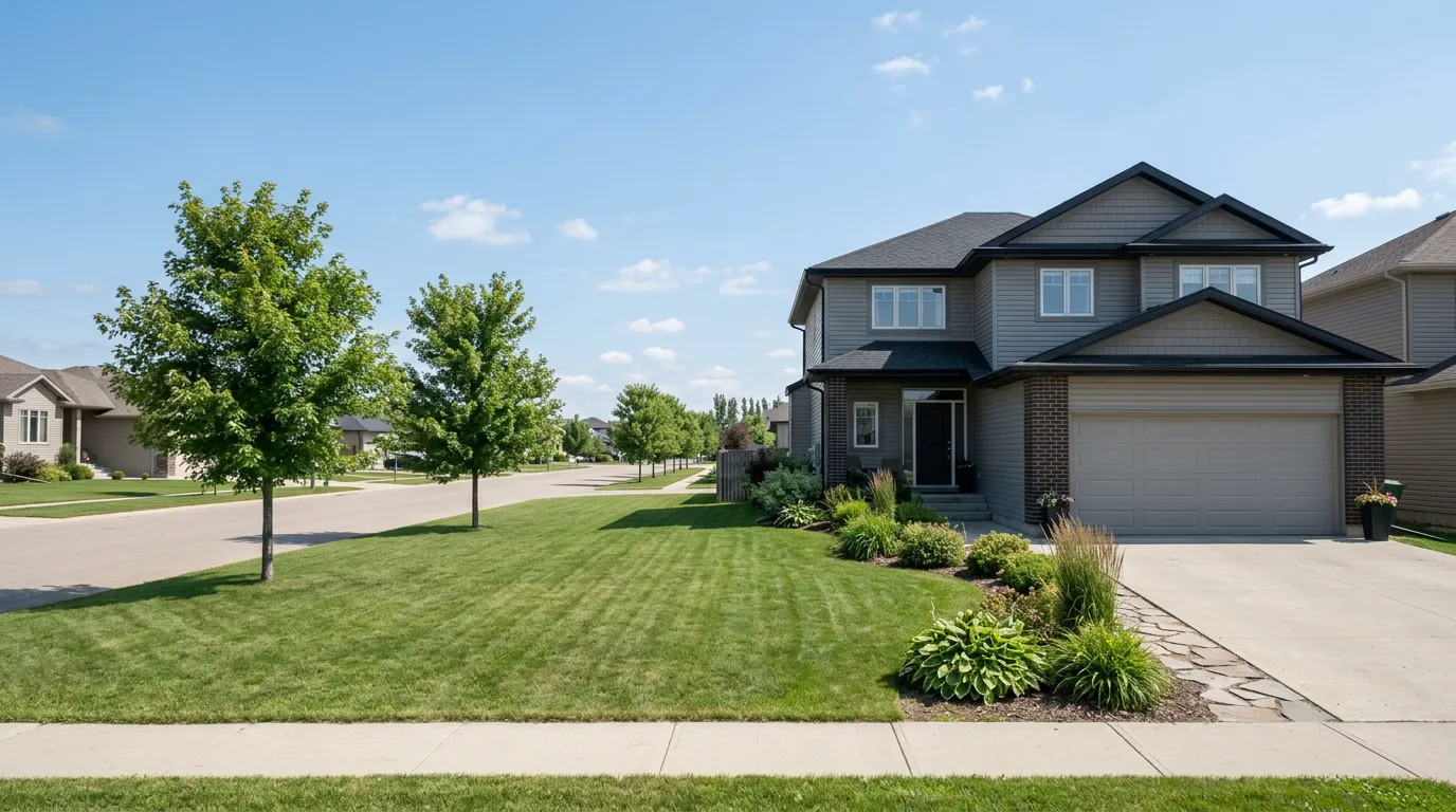 Residential home in the Niverville, Manitoba area